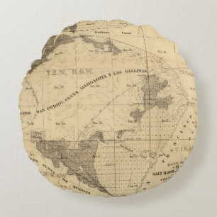 Cojín Redondo Tierras del saladar y de la marea