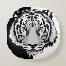 Tigre blanco negro