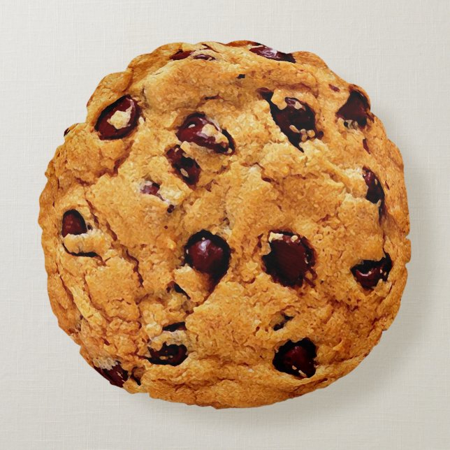 Cojín Redondo Tollhouse Cookie (Anverso)