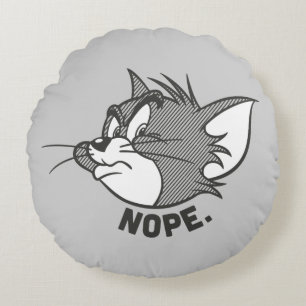 Cojín Redondo Tom Y Jerry   Tom Dice Que No