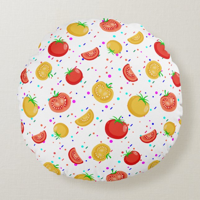 Cojín Redondo Tomaatti (Anverso)