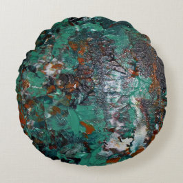 Cojín Redondo Tones de la Tierra