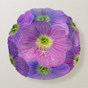 Cojín Redondo Tonos morados