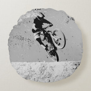 Cojín Redondo Top of the Mountain - Mountain Biker
