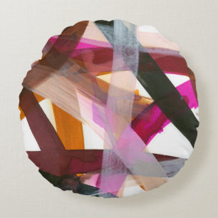 Cojín Redondo Trayectoria infinita II