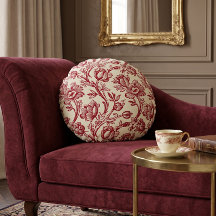 Tulipanes rojos y crema Toile - Decoración de camp