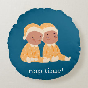 Cojín Redondo Tumba de gemelos