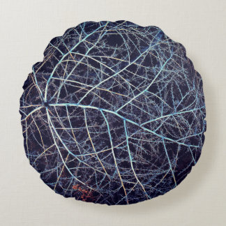 Cojín Redondo Tumbleweed del invierno