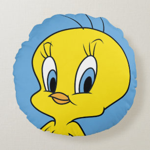 Cojín Redondo TWEETY™   Ave inteligente