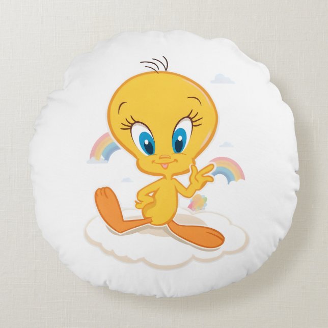 Cojín Redondo Tweety Bird  (Anverso)
