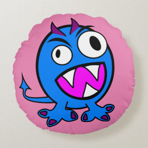 COJÍN REDONDO UGLY MONSTER DOLL PILLOWS PARA NIÑOS