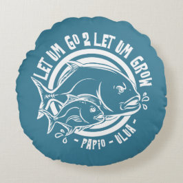 Cojín Redondo Ulua papio trevally