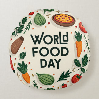 Cojín Redondo "Un día que es significativo para ti"