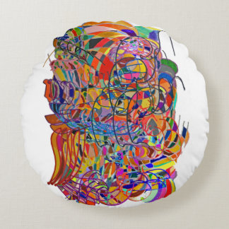Cojín Redondo Un Kalelidoscopio