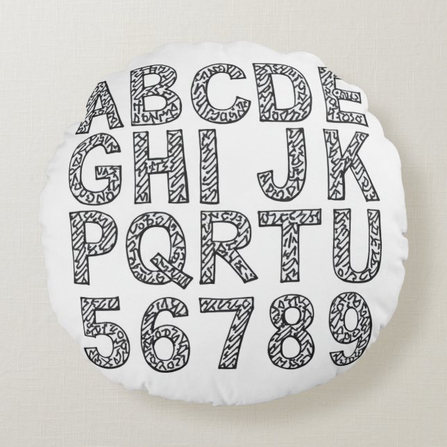 Cojín Redondo Un regalo lleno de sinceridad (Anverso)