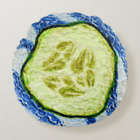 Un trozo de pepino veraniego Gherkin