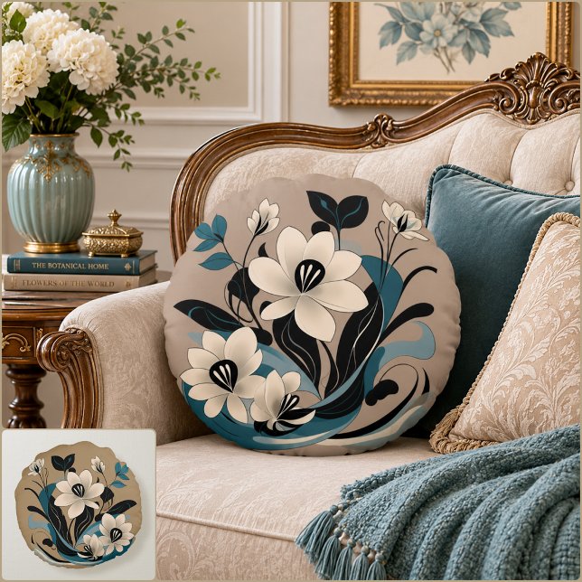 Cojín Redondo Unatum (Unatum Round Pillow (Front & Back)
)