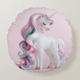 COJÍN REDONDO UNICORNIO #1