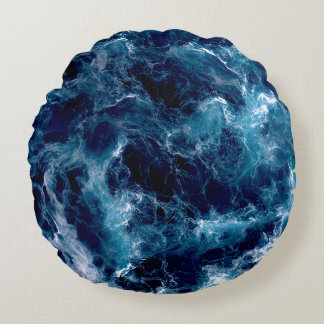 Cojín Redondo Untamed Sea Churn