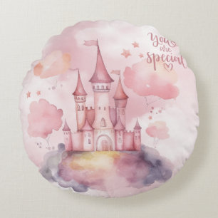 Cojín Redondo Usted es el Personalizable del Palacio Especial