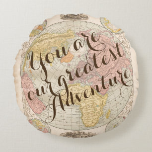 Cojín Redondo Usted es nuestra mejor sala de bebés de enfermería