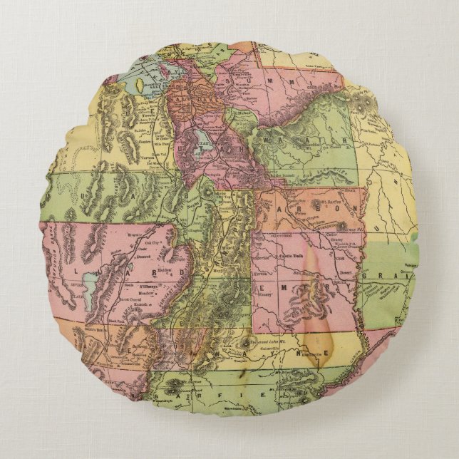 Cojín Redondo Utah (Anverso)