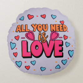 Cojín Redondo Valentine's day - Decorative Round Pillow