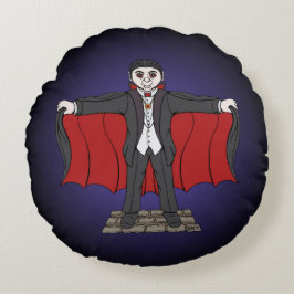 Cojín Redondo Vampiro cutáneo/dracula