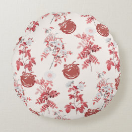 Cojín Redondo Vegetable de tomate estético