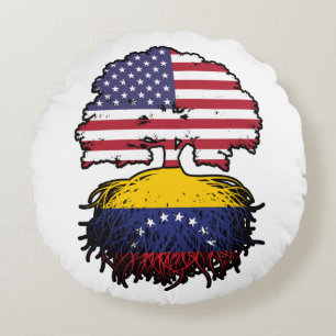 Cojín Redondo Venezuela: Los Estados Unidos venezolanos roban ba