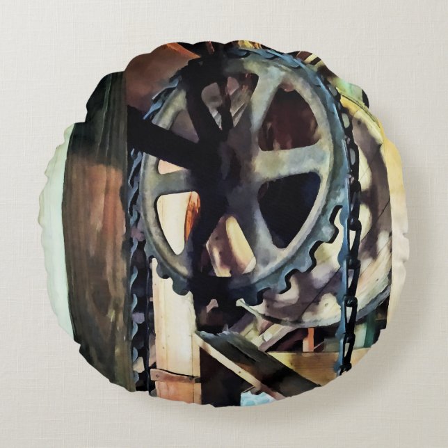 Cojín Redondo Ventaja Mecánica (Anverso)