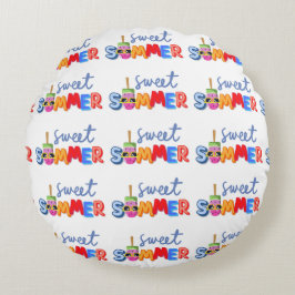 Cojín Redondo verano dulce