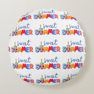 Cojín Redondo verano dulce
