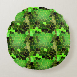 Cojín Redondo Verde