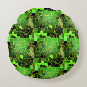 Cojín Redondo Verde
