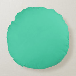 Cojín Redondo Verde Mar