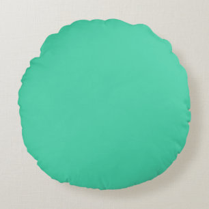 Cojín Redondo Verde Mar