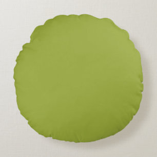 Cojín Redondo Verde Oliva
