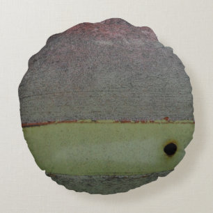 Cojín Redondo Verde rosa azul verde azulado