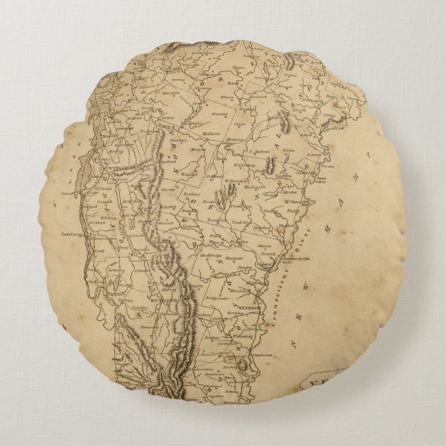 Cojín Redondo Vermont 5 (Anverso)