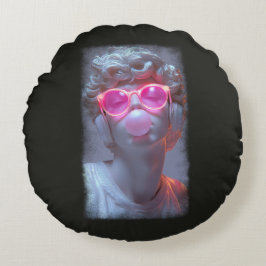 Cojín Redondo Vibes en reposo,