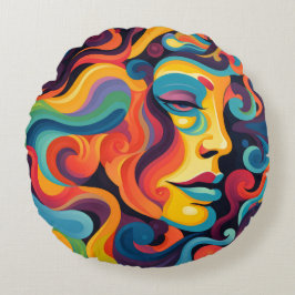 Cojín Redondo Vibrante remolque de emociones