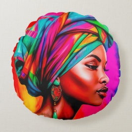 Cojín Redondo Vibrante serie de belleza 1