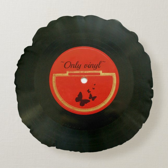 Cojín Redondo Vinilo (Anverso)