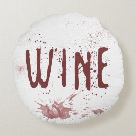 Cojín Redondo Vino