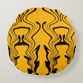 Cojín Redondo Vintage Style Retro Motivational Typography Quote