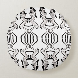 Cojín Redondo Vintage Style Retro Motivational Typography Quote