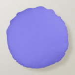 Cojín Redondo Violet Bluebell<br><div class="desc">Violet Bluebell Violet Bluebell fue creado para coincidir con la fotografía de las flores azules de bonito tomada durante la primavera,  en la preciosa ciudad de Herschberg,  Alemania. Por celeste@khoncepts.com #bluebells</div>
