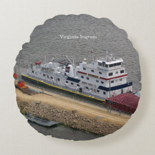 Cojín Redondo Virginia Ingram round pillow