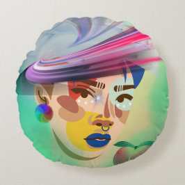 Cojín Redondo Vivid Fusion